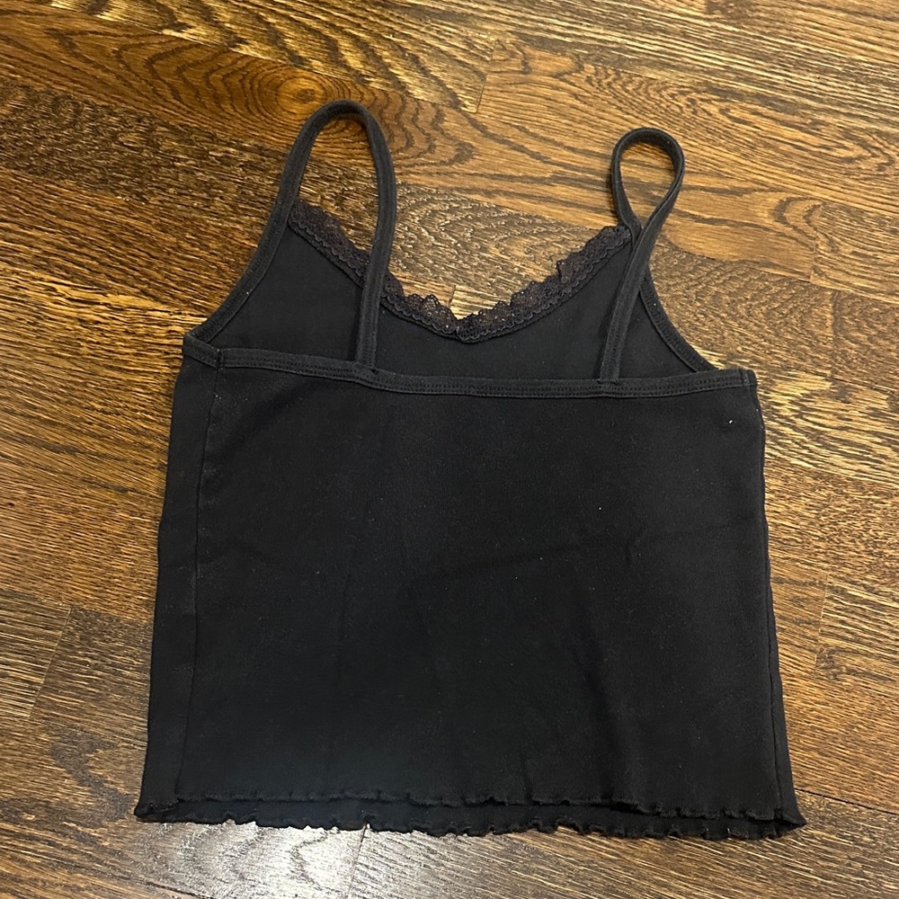 Black Lace Tank Top - Picture 5 of 5